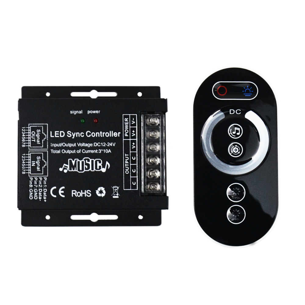LED Infrared 24-Key Iron-shell Controller